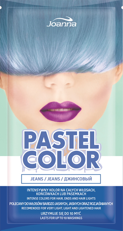 Pastelowa szamponetka - Joanna Pastel Color  — Zdjęcie N1