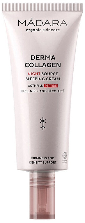 Krem do twarzy na noc - Madara Cosmetics Derma Collagen Night Source Sleeping Cream — Zdjęcie N1
