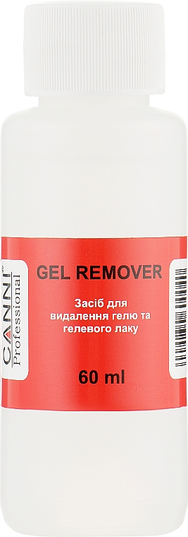 Zmywacz do lakiery hybrydowego - Canni Gel Remover