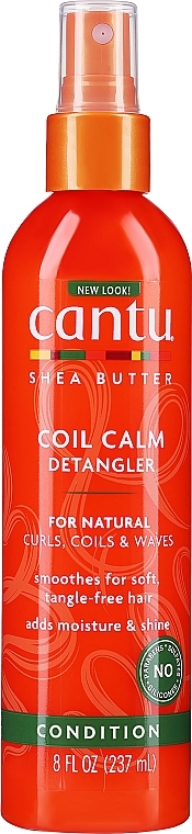 Spray ułatwiający rozczesywanie włosów - Cantu Coil Calm Detangler — Zdjęcie N1