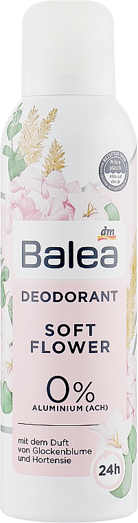 Dezodorant w sprayu do ciała - Balea Soft Flower — Zdjęcie N1
