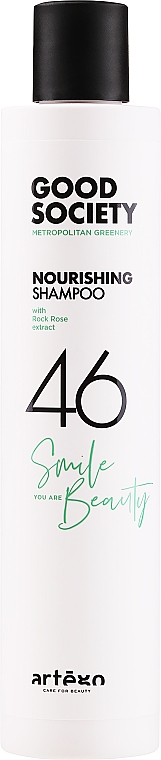 Keratynowy szampon do włosów - Artego Good Society Nourishing 46 Shampoo — Zdjęcie N1