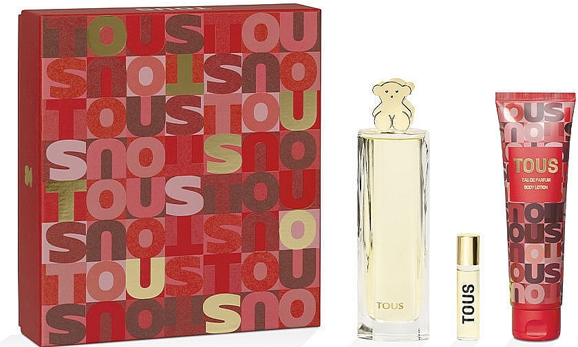 Tous Gold Tous - Zestaw (edp/90ml + edp/10ml + b/l/150ml) — Zdjęcie N1