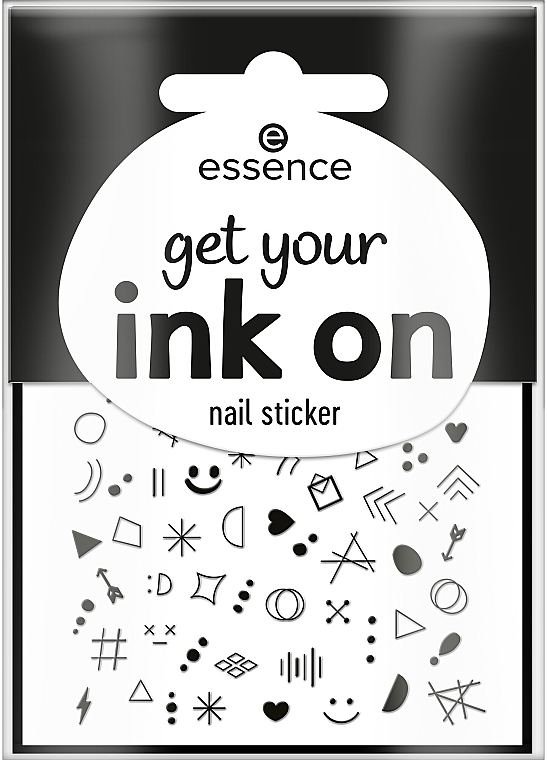 Naklejki na paznokcie - Essence Get Your Ink On Nail Sticker — Zdjęcie N1