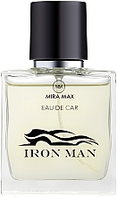 Odświeżacz powietrza do samochodu - Mira Max Eau De Car Iron Man Perfume Natural Spray For Car Vaporisateur — Zdjęcie N2