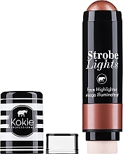 Kremowy rozświetlacz do twarzy w sztyfcie - Kokie Professional Strobe Lights Cream Stick Highlighter — Zdjęcie N1