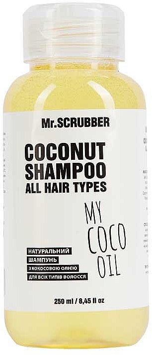 Naturalny szampon z olejem kokosowym - Mr.Scrubber My Coco Oil All Hair Type Coconut Shampoo