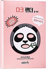 Maska na tkaninie do twarzy Czarna panda - Skin79 Animal Mask For Dark Panda — Zdjęcie N3