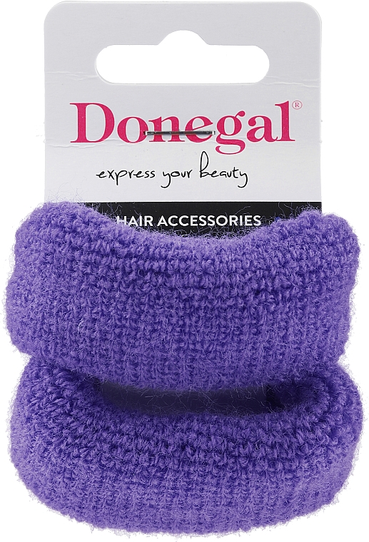 Gumka do włosów FA-5643, fioletowe - Donegal — Zdjęcie N1