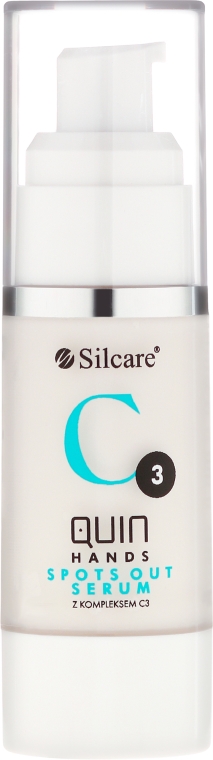Serum do rąk niwelujące przebarwienia - Silcare Quin Hands Spots Out Serum C3 Complex — Zdjęcie N1