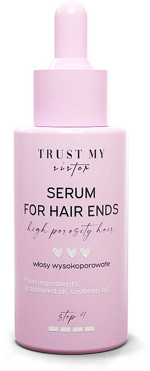 Serum do włosów wysokoporowatych - Trust My Sister High Porosity Hair Serum For Hair Ends — Zdjęcie N1