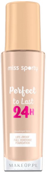 Podkład do twarzy - Miss Sporty Perfect To Last 24H — Zdjęcie 100 - Ivory