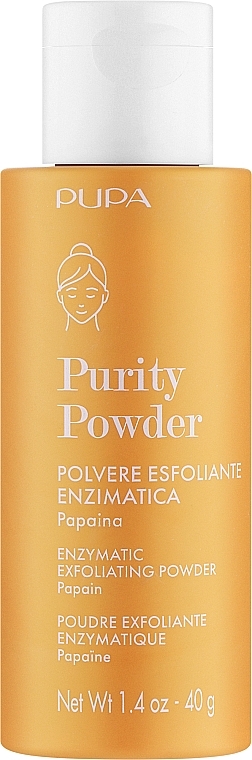 Enzymatyczny puder do twarzy - Pupa Purity Powder Enzymatic Exfoliating Powder — Zdjęcie N1