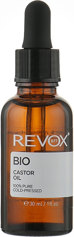 Olej rycynowy - Revox Bio Castor Oil 100% Pure — Zdjęcie N1