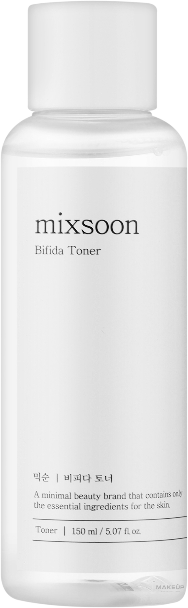 Tonik do twarzy z bifidobakteriami - Mixsoon Bifida Toner — Zdjęcie 150 ml