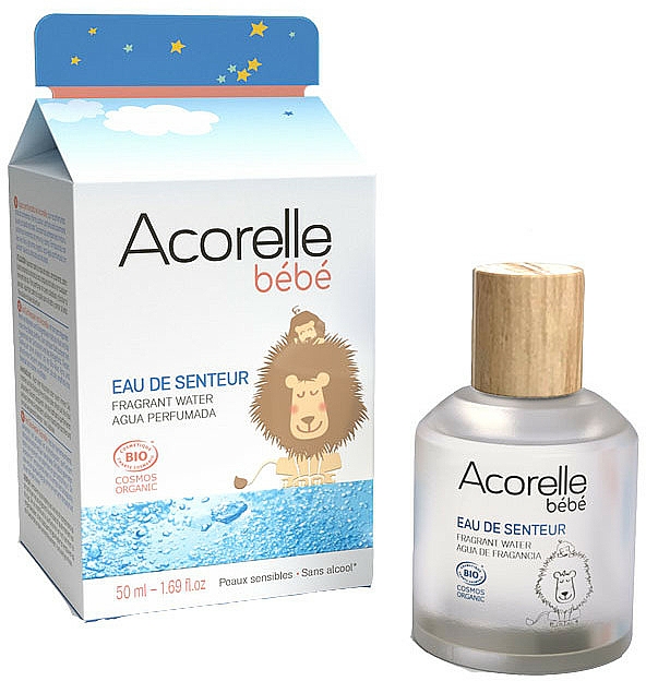 Ekologiczna woda perfumowana dla niemowląt bez alkoholu - Acorelle — Zdjęcie N1