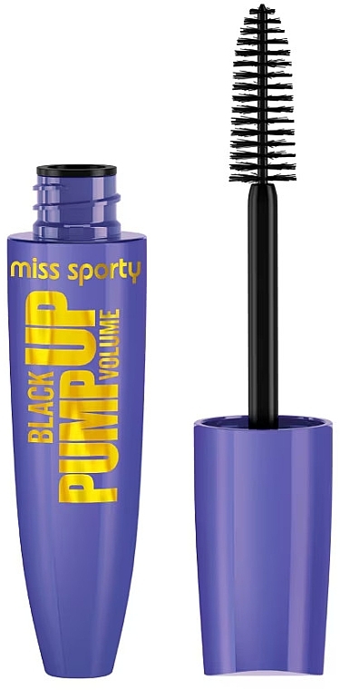 Tusz zwiększający objętość rzęs - Miss Sporty Black Pump Up Volume — Zdjęcie N3