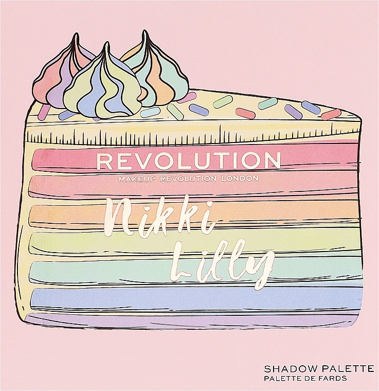 Paleta cieni do powiek - Makeup Revolution X Nikki Lilly Eyeshadow Palette — Zdjęcie N2