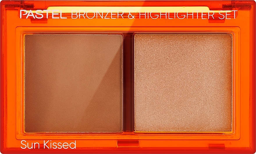 Paleta bronzerów i rozświetlaczy - Pastel Sun Kissed Bronzer & Highlighter Set — Zdjęcie N2