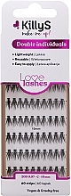 Kępki rzęs, 10 mm - KillyS Love Lashes 20D 0.07-C — Zdjęcie N1