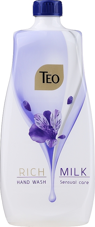 Mydło glicerynowe w płynie o działaniu nawilżającym - Teo Milk Rich Tete-a-Tete Sensual Dahlia Liquid Soap