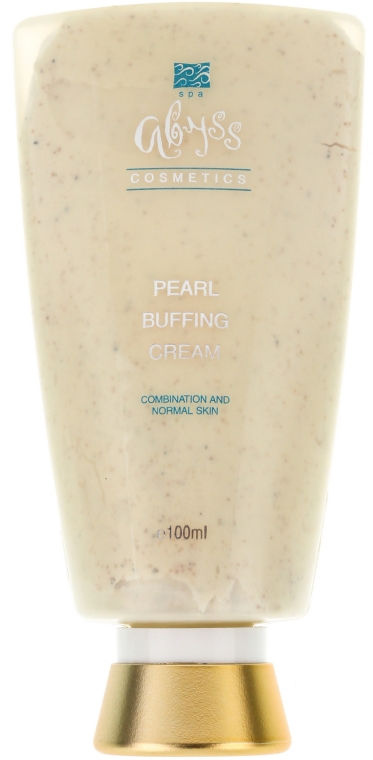 Perłowy krem-peeling z oliwkowymi granulkami - Spa Abyss Pearl Buffing Cream