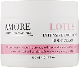 Kup Skoncentrowany zmiękczający krem ​​do ciała z lotosem do szorstkiej skóry - Amore Lotus Intensive Emollient Body Cream