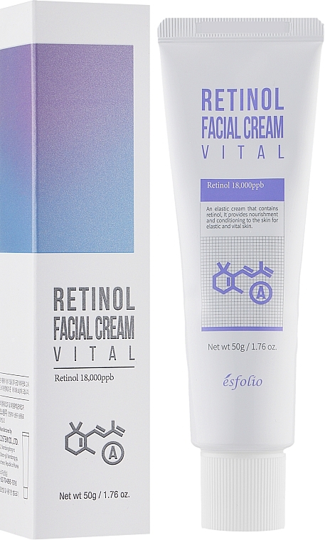 Krem do twarzy z retinolem - Esfolio Retinol Vital Cream — Zdjęcie N2