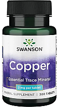 Kup Suplement diety Miedź, 2 mg - Swanson Copper