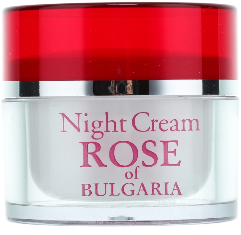 Krem do twarzy na noc z naturalną wodą różaną - BioFresh Rose of Bulgaria Rose Night Cream
