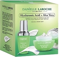 Kup Zestaw - Danielle Laroche Cosmetics Hyaluronic Acid (d/cr/50ml + f/ser/30ml)