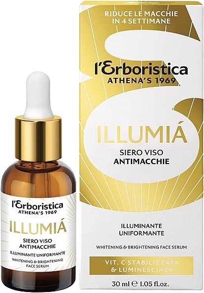 Rozjaśniające serum do twarzy - Athena's L'Erboristica Illumia — Zdjęcie N1