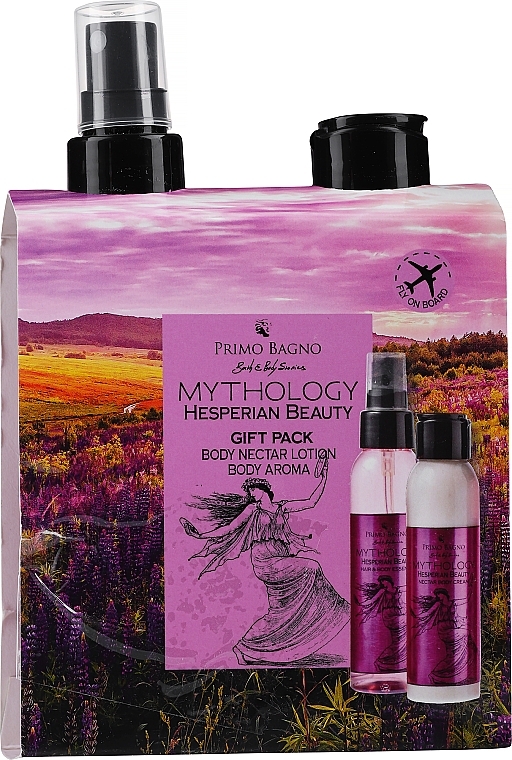PRZECENA! Zestaw - Primo Bagno Mythology Hesperian Beauty Gift Pack (b/lot/100 ml + b/spray/100 ml) * — Zdjęcie N2