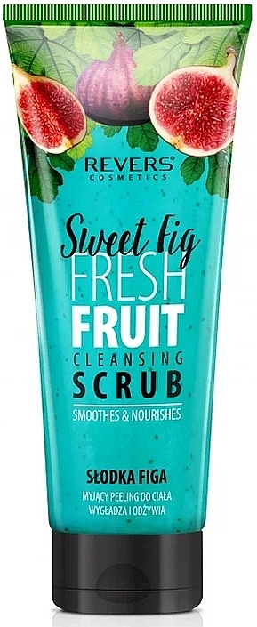 Peeling do ciała z ekstraktem z figi i tauryną - Revers Sweet Fig Fresh Fruit Cleansing Scrub — Zdjęcie N1