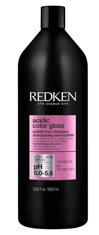Szampon chroniący kolor i połysk włosów farbowanych - Redken Acidic Color Gloss Shampoo — Zdjęcie N2