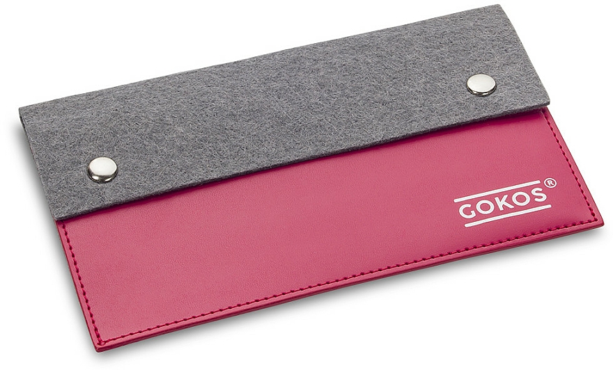 Kosmetyczka Blossom Red - Gokos Wallet Leather — Zdjęcie N1