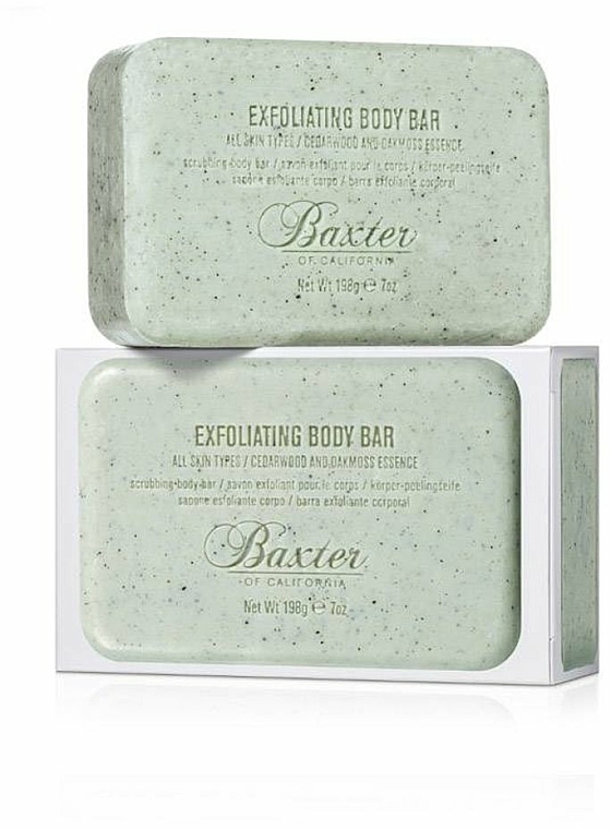 Peelingujące mydło do ciała - Baxter of California Exfoliating Body Bar — Zdjęcie N1