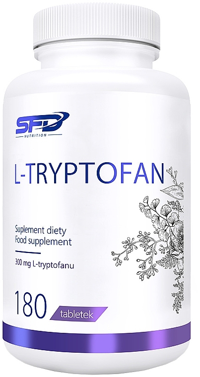 Suplement diety L-tryptofan, w tabletkach - SFD Nutrition L-Tryptophan — Zdjęcie N1