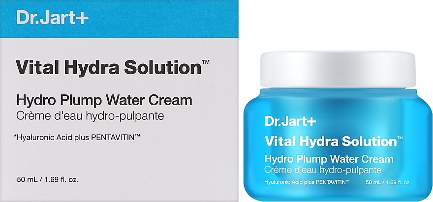 Krem-żel nawilżający do twarzy - Dr. Jart+ Vital Hydra Solution Hydro Plump Water Cream — Zdjęcie N2