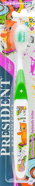 Szczoteczka do zębów dla dzieci 12+ Teens - PresiDENT Soft — Zdjęcie N1