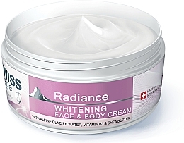 Krem wybielający do twarzy i ciała - Swiss Image Radiance Whitening Face & Body Cream — Zdjęcie N3