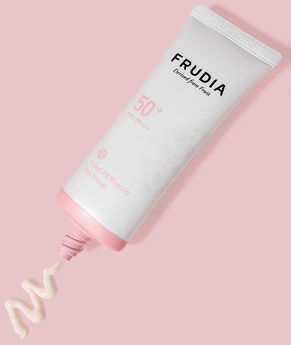 Podkład z filtrem przeciwsłonecznym - Frudia Velvet Fit Blurring Sun Primer SPF50+ — Zdjęcie N4