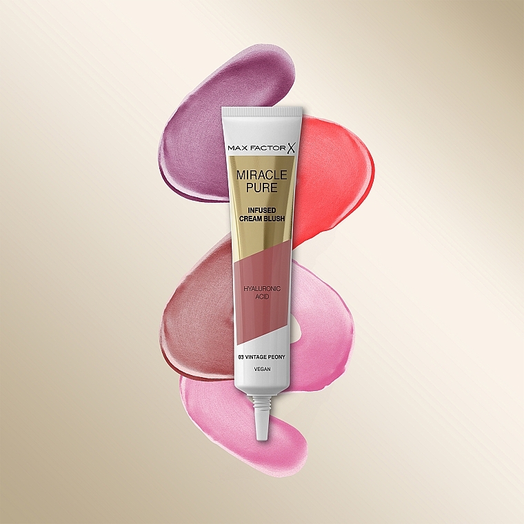 Kremowy róż do twarzy - Max Factor Miracle Pure Infused Cream Blush — Zdjęcie N4