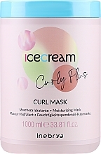 Maska do włosów kręconych - Inebrya Ice Cream Curly Plus Curl Mask — Zdjęcie N3