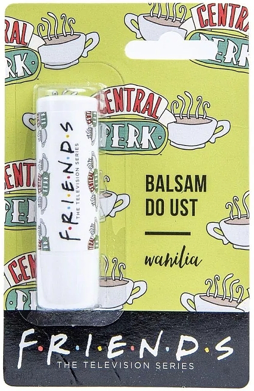 Waniliowy balsam do ust - Friends Vanilla Lip Balm — Zdjęcie N1