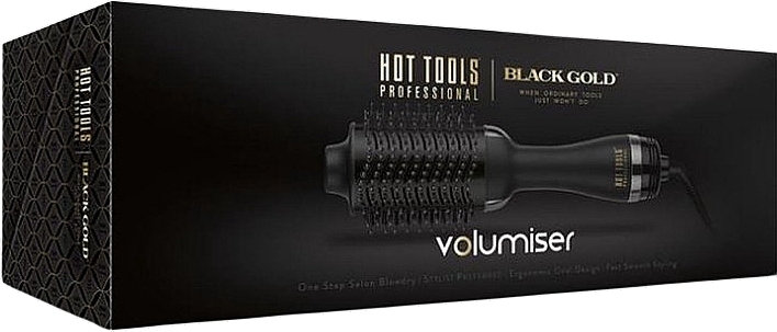 Szczotka do suszarki do włosów - Hot Tools Professional Black Gold Volumiser  — Zdjęcie N2