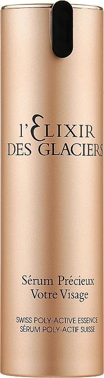 Luksusowe serum intensywnie odmładzające do twarzy Eliksir z lodowca alpejskiego - Valmont Elixir Des Glaciers Votre Visage — Zdjęcie N1