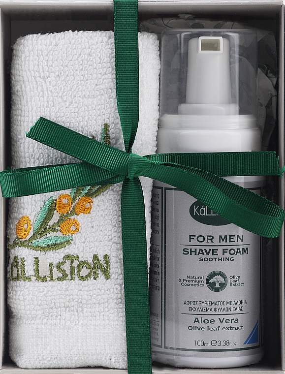 Zestaw do twarzy - Kalliston Gift Box (sh/foam/100ml + towel) — Zdjęcie N1