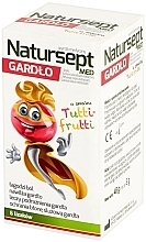 Lizaki na gardło Tutti-Frutti - Aflofarm Natursept Med — Zdjęcie N1