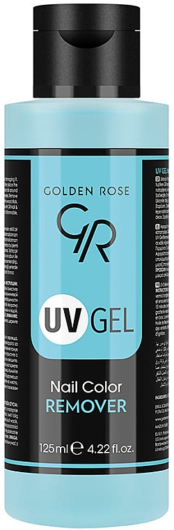 Zmywacz do lakieru hybrydowego - Golden Rose UV Gel Nail Color Remover — Zdjęcie N1